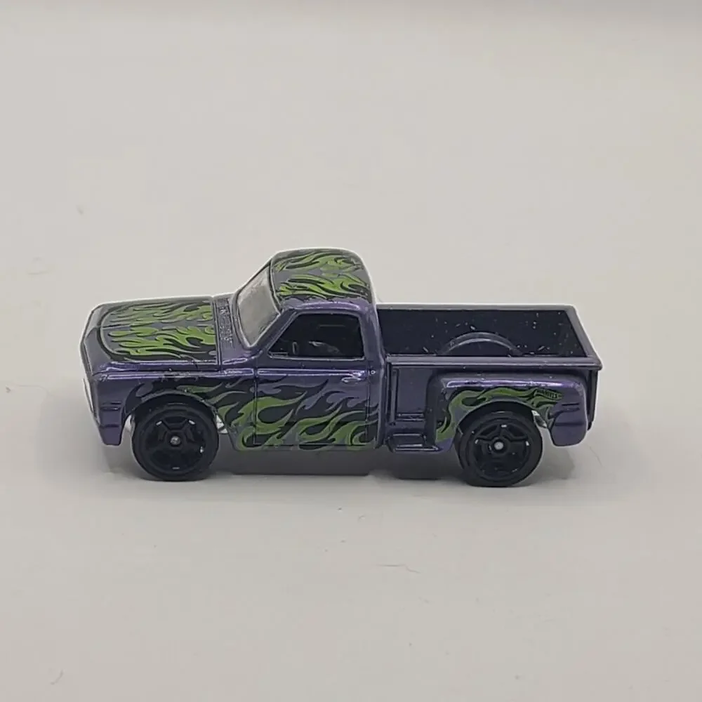 2018 HW Flames Custom 69 Chevy Pickup Loose Hot Wheels
